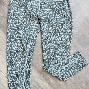 Varley Leggings 'Let's Move' High Rise in Petrol Motion Speckle Sz Lg